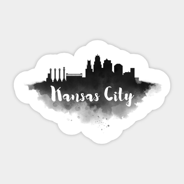 Kansas City watercolor Sticker by kursatunsal